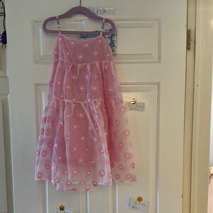 Pink flower dress Lola and the Boys